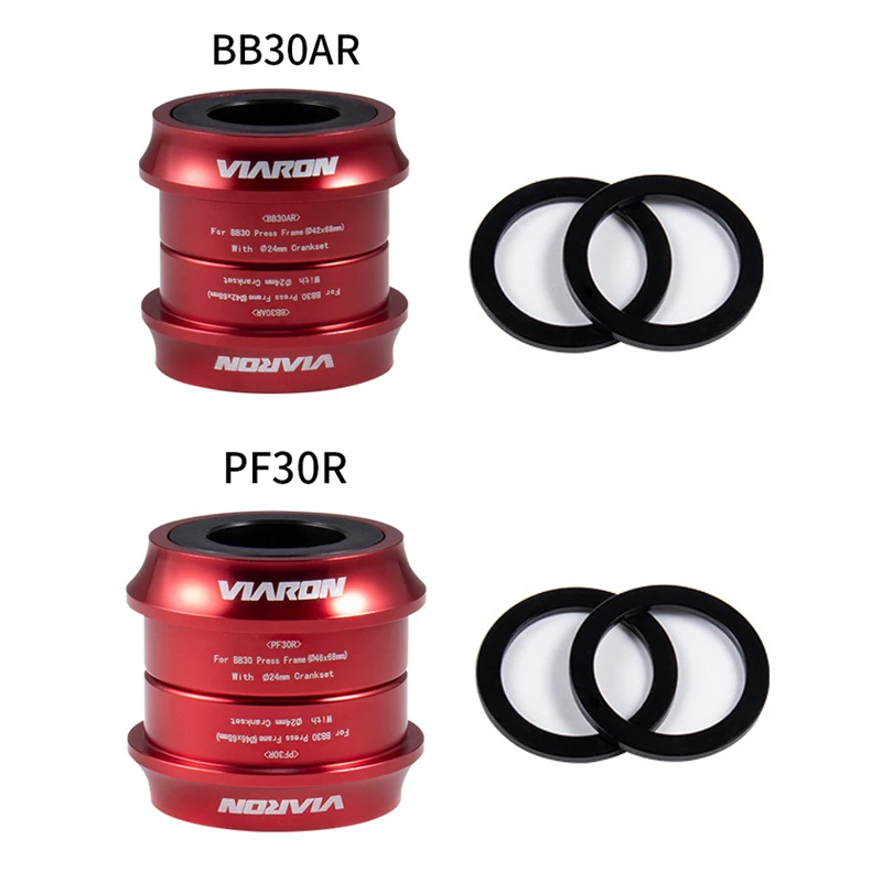 VIARON MTB Bottom Brackets Sealed Bearing BB30AR/ PF30R Mountain Road Bicycle press-fit Central Shaft to 24mm SHIMANO discs
VIARON MTB Bottom Brackets Sealed Bearing BB30AR/ PF30R Mountain Road Bicycle press-fit Central Shaft to 24mm SHIMANO discs