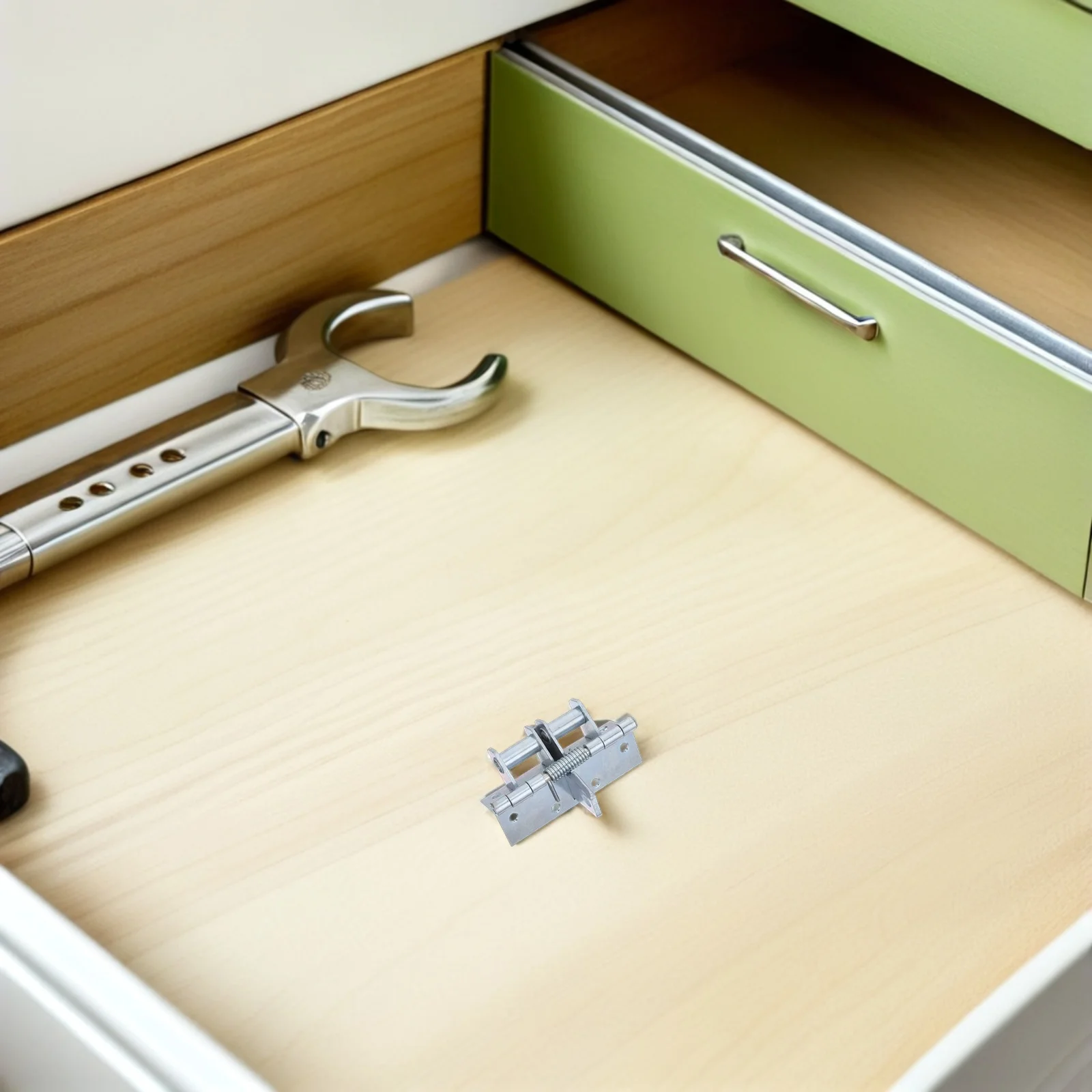 2Pcs Metal Spring Hinges - Heavy Duty Self Closing Cabinet Hinges with Damping Mechanism - Smooth Quiet Closing Hinge for Wood
2Pcs Metal Spring Hinges - Heavy Duty Self Closing Cabinet Hinges with Damping Mechanism - Smooth Quiet Closing Hinge for Wood