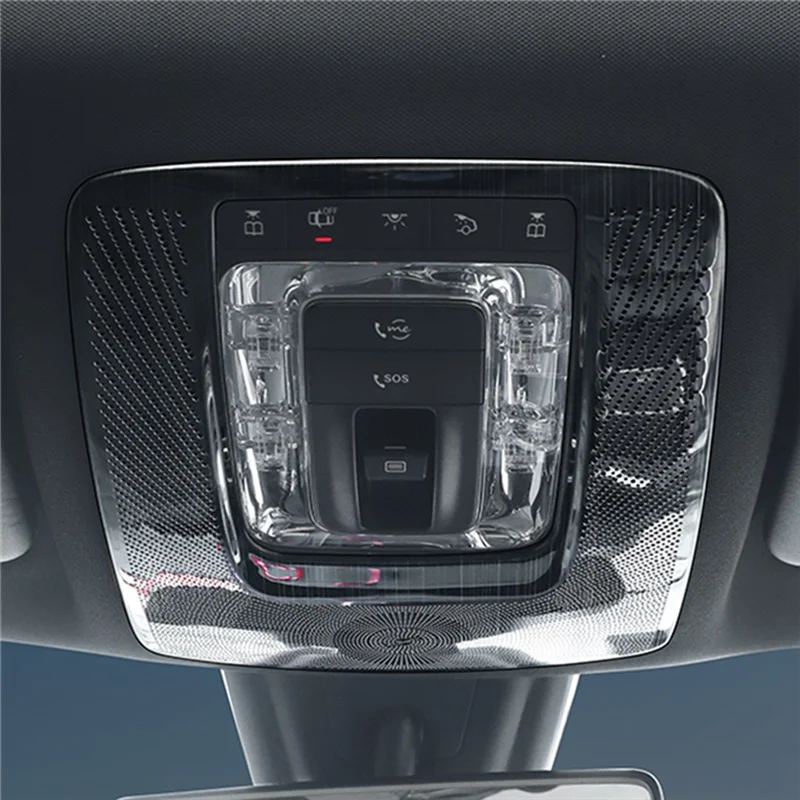 Premium Car Reading Light Frame Trim Sticker For Mercedes Benz A B CLA GLB EQA GLA GLS Class 2019-2024 Interior Roof Lamp Cover
Premium Car Reading Light Frame Trim Sticker For Mercedes Benz A B CLA GLB EQA GLA GLS Class 2019-2024 Interior Roof Lamp Cover