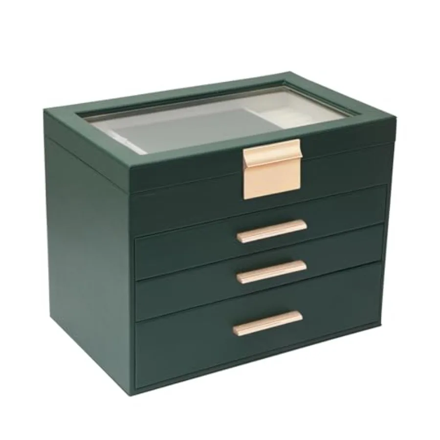 Jewelry Boxes for Women Large Jewelry Box for Necklace Bracelet Earrings Rings Storage Jewelry holder Organizer for Girls Gift
Jewelry Boxes for Women Large Jewelry Box for Necklace Bracelet Earrings Rings Storage Jewelry holder Organizer for Girls Gift