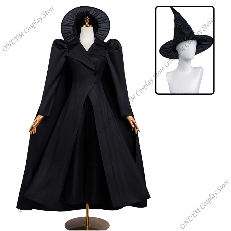 Костюм Эльфабы для косплея, костюм ведьмы на Хэллоуин, карнавальная униформа темной ведьмы для косплея Эльфабы на Хэллоуин
Костюм Эльфабы для косплея, костюм ведьмы на Хэллоуин, карнавальная униформа темной ведьмы для косплея Эльфабы на Хэллоуин