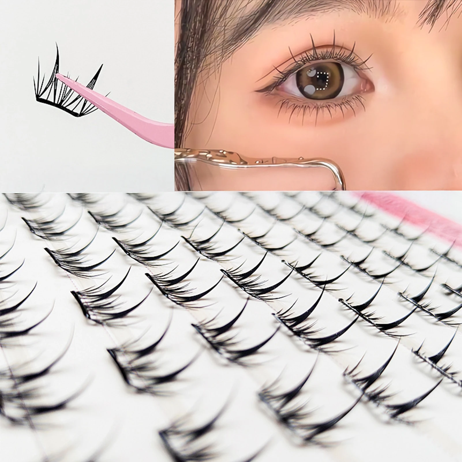 Black Knot-Free DIY Lash Clusters No Glue Need Lash Clusters for Shopping Dating Daily Use
Black Knot-Free DIY Lash Clusters No Glue Need Lash Clusters for Shopping Dating Daily Use