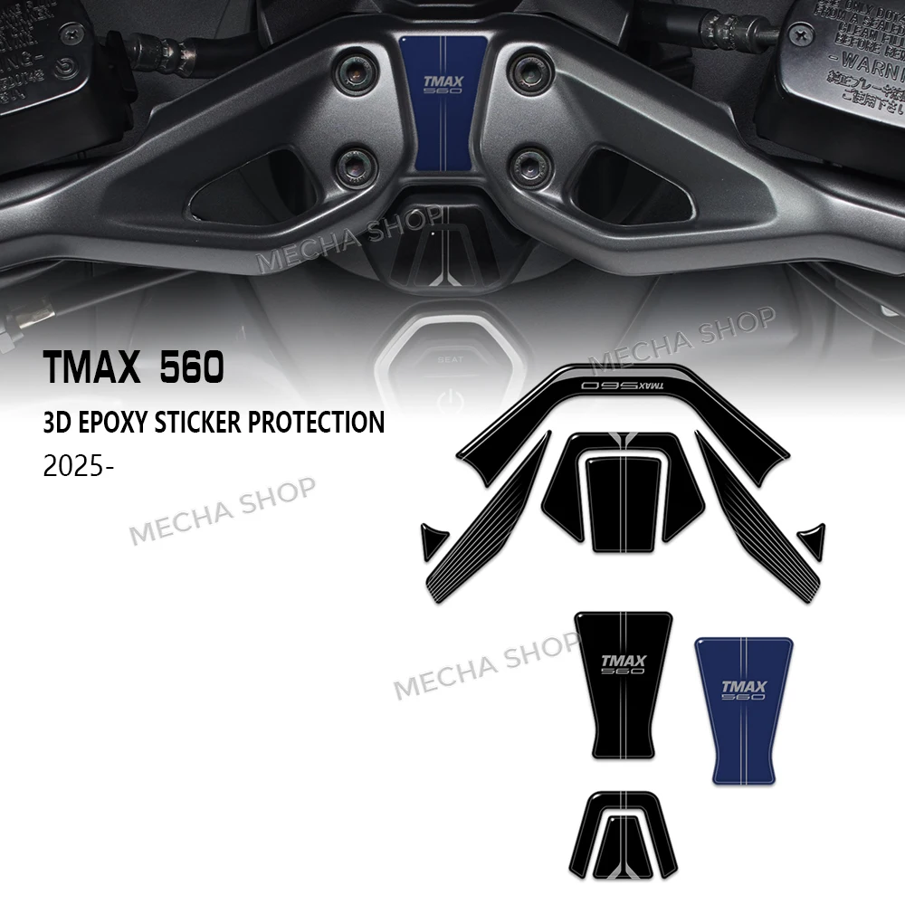 Motorcycle Accessories Center Handlebar Sticker Protection 3D Sticker Kit for Tmax 560 2025 2026
Motorcycle Accessories Center Handlebar Sticker Protection 3D Sticker Kit for Tmax 560 2025 2026