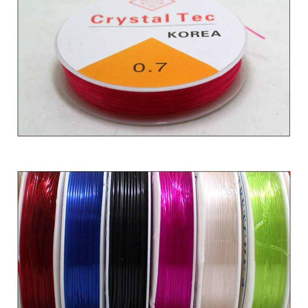 10pcs 10 Rolls Elastic Cord DIY Bracelet Necklace Craft Jewelry Making Material Beads String Organizing Accessory Cord
10pcs 10 Rolls Elastic Cord DIY Bracelet Necklace Craft Jewelry Making Material Beads String Organizing Accessory Cord