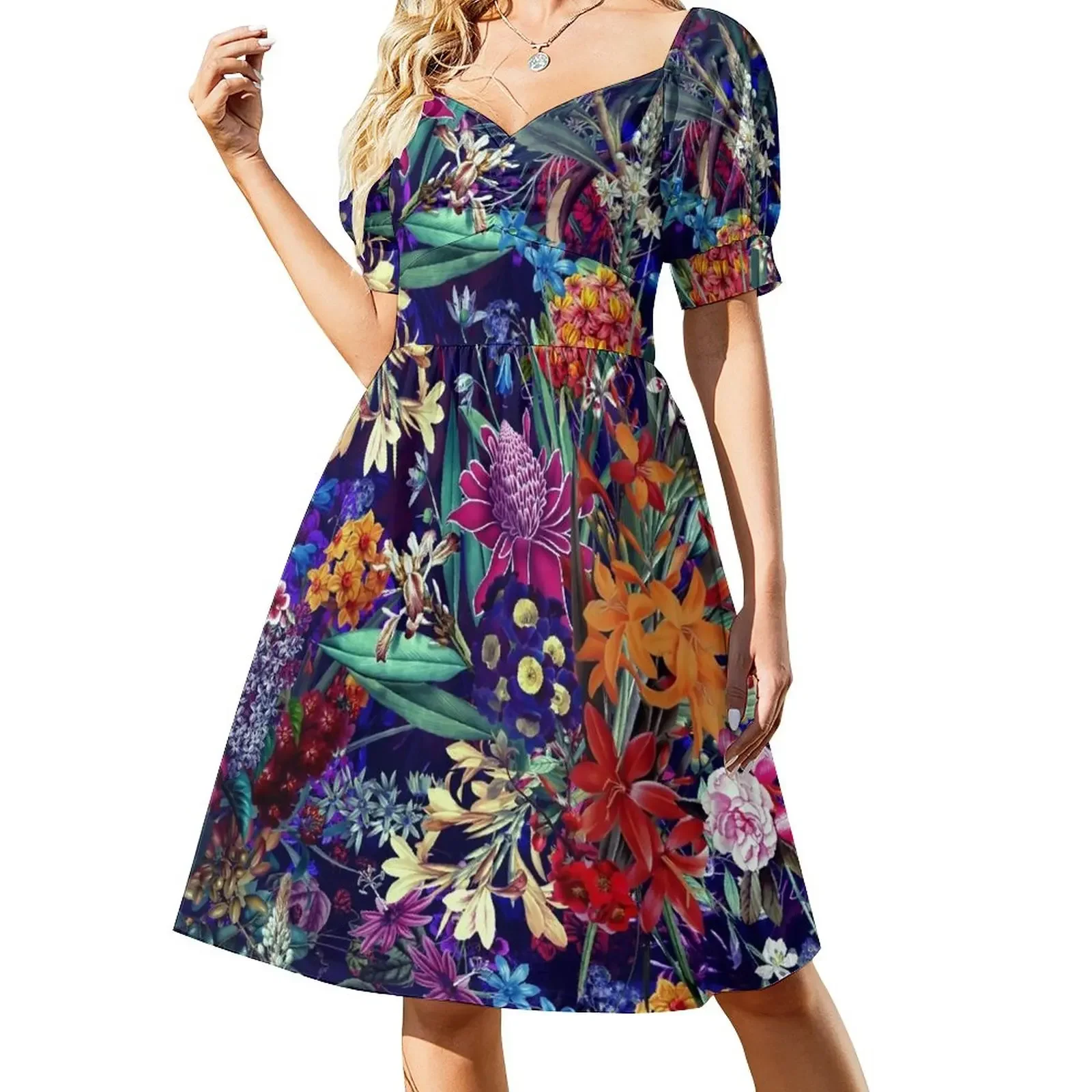 FUTURE NATURE XIII Short-Sleeved Dress dresses women summer 2025 Woman's evening dress summer clothes for women
FUTURE NATURE XIII Short-Sleeved Dress dresses women summer 2025 Woman's evening dress summer clothes for women