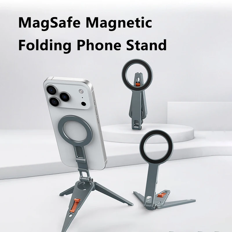 Magsafe Folding Tripod Desktop Lazy Live Multi functional Magnetic Phone Stand Selfie VLOG Artifact
Magsafe Folding Tripod Desktop Lazy Live Multi functional Magnetic Phone Stand Selfie VLOG Artifact