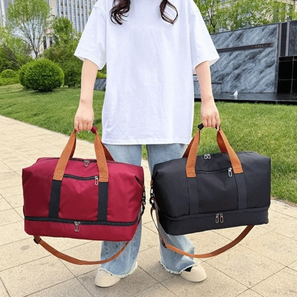 Large Capacity Short-haul Travel Bag Multifunctional Gym Hand Luggage Handbag Single Shoulder Crossbody
Large Capacity Short-haul Travel Bag Multifunctional Gym Hand Luggage Handbag Single Shoulder Crossbody