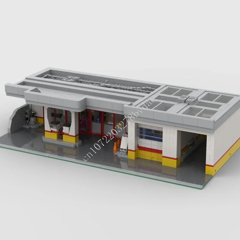2363 шт. Gasstation модульная MOC креативная модель с видом на улицу, строительные блоки, архитектура, сделай сам, образование, сборная модель, игрушки, подарки
2363 шт. Gasstation модульная MOC креативная модель с видом на улицу, строительные блоки, архитектура, сделай сам, образование, сборная модель, игрушки, подарки