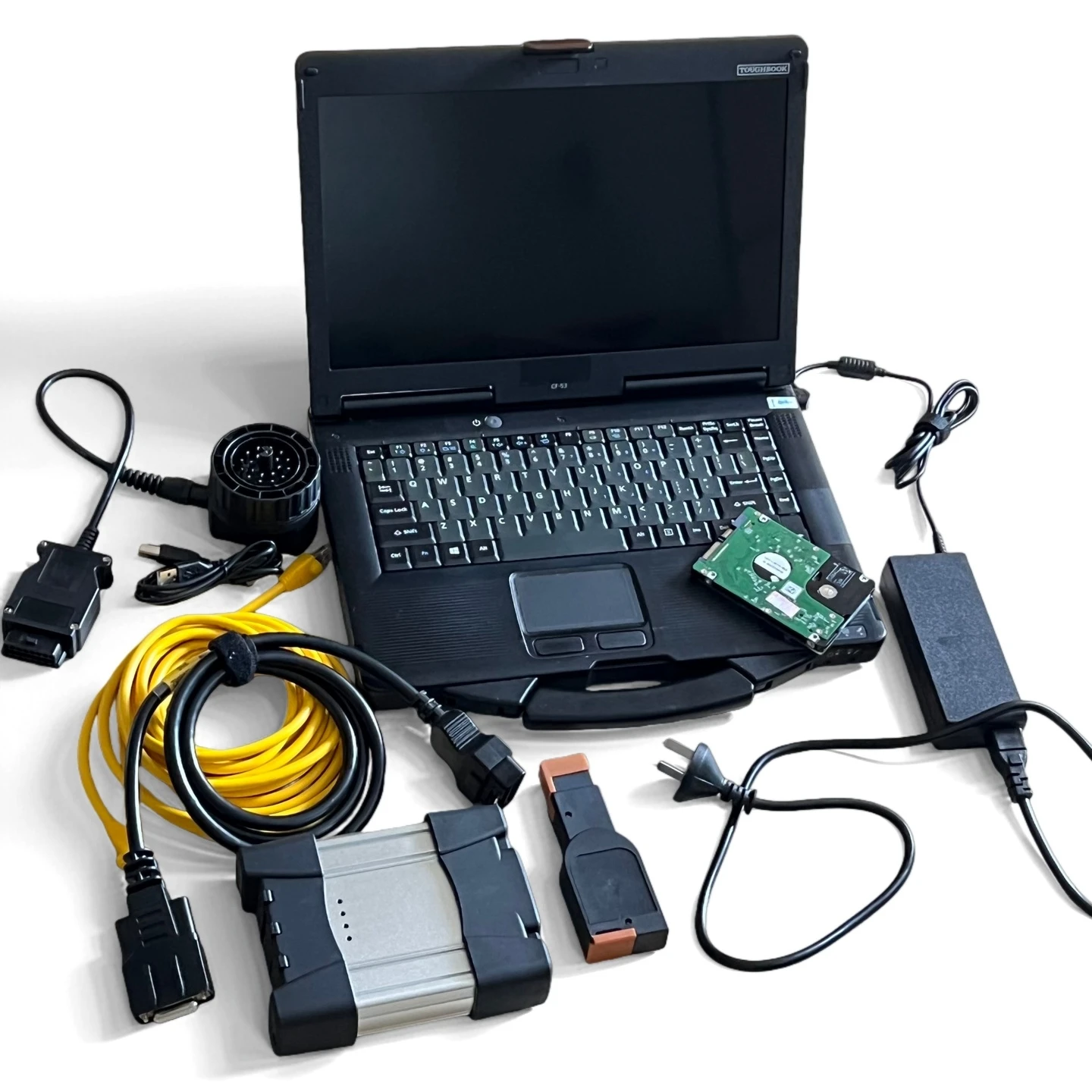 Диагностический инструмент ICOM NEXT для автомобилей BMW, ПО D 4.56 на 1 ТБ HDD и ноутбук CF53 I5 8G
Диагностический инструмент ICOM NEXT для автомобилей BMW, ПО D 4.56 на 1 ТБ HDD и ноутбук CF53 I5 8G