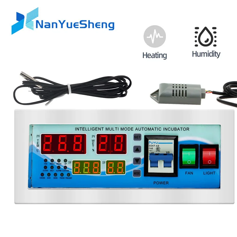 XM-18E Egg Incubator Digital Automatic thermostat controller Mini egg incubator control system Hatchery Machine
XM-18E Egg Incubator Digital Automatic thermostat controller Mini egg incubator control system Hatchery Machine