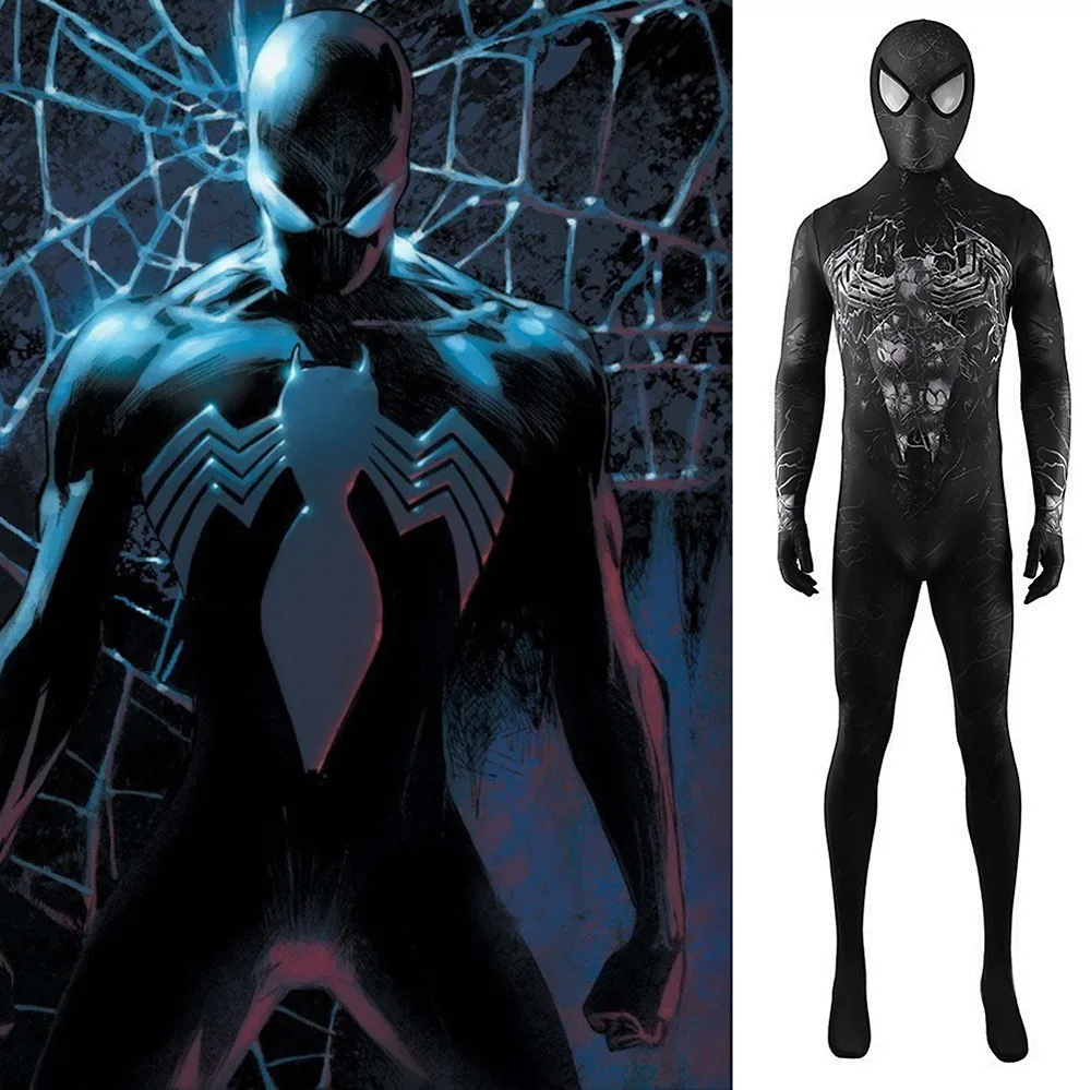 Venom Symbiont Spider Cosplay Costume 3D Printed Spandex Zentai Suits Venom Spidey Halloween Costume Bodysuit Adult
Venom Symbiont Spider Cosplay Costume 3D Printed Spandex Zentai Suits Venom Spidey Halloween Costume Bodysuit Adult