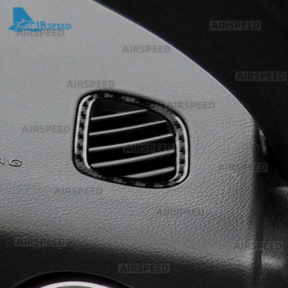 Настоящее мягкое углеродное волокно, боковые вентиляционные отверстия на приборной панели автомобиля, наклейка на панель для Mercedes Benz SLK R172 2011-2016 SLC 2016-2020 
Настоящее мягкое углеродное волокно, боковые вентиляционные отверстия на приборной панели автомобиля, наклейка на панель для Mercedes Benz SLK R172 2011-2016 SLC 2016-2020