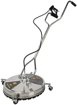 24" Whirl-A-Way Stainless Steel Commercial Pressure Washer Surface Cleaner for Hot/Cold Water
24" Whirl-A-Way Stainless Steel Commercial Pressure Washer Surface Cleaner for Hot/Cold Water