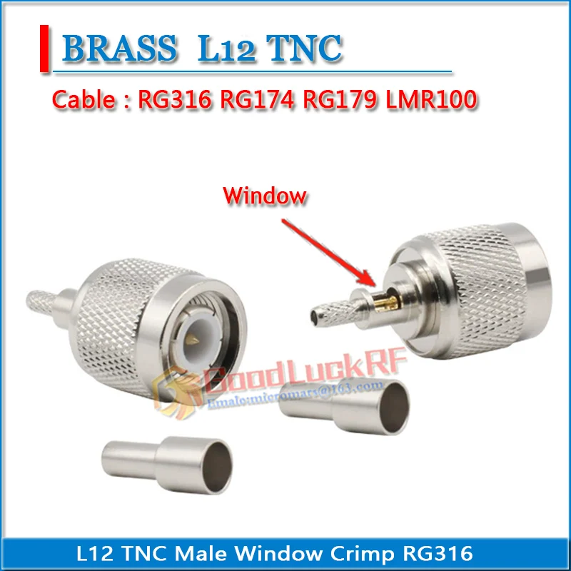 L12 TNC штекер с игольчатым оконным обжимом RG316 RG174 RG179 LMR100 Кабельный штекер Прямой медный 50 Ом RF разъем Коаксиальные адаптеры
L12 TNC штекер с игольчатым оконным обжимом RG316 RG174 RG179 LMR100 Кабельный штекер Прямой медный 50 Ом RF разъем Коаксиальные адаптеры