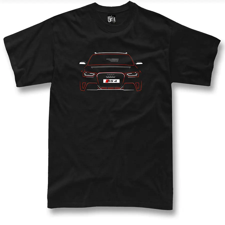 Car Lovers T-shirt Au car d RS4 Men's and Women's Short-Sleeved with Patterns for Summer
Car Lovers T-shirt Au car d RS4 Men's and Women's Short-Sleeved with Patterns for Summer