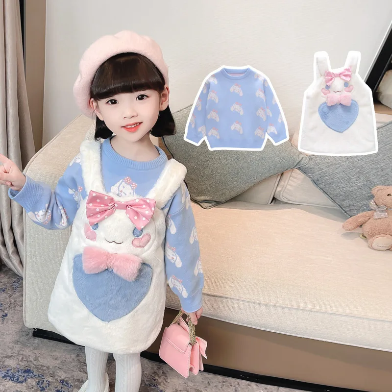 Sanrios Children My Melody Winter Dress Sweater Suit Anime Figure Keep Warm Thicken Coat for Kids Girl Cartoon Kawaii New Style
Sanrios Children My Melody Winter Dress Sweater Suit Anime Figure Keep Warm Thicken Coat for Kids Girl Cartoon Kawaii New Style