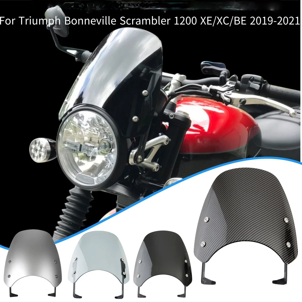 Дефлекторы лобового стекла мотоцикла, ветровое стекло для Triumph Bonneville Scrambler 1200XE XC BE 2019-2022 2020
Дефлекторы лобового стекла мотоцикла, ветровое стекло для Triumph Bonneville Scrambler 1200XE XC BE 2019-2022 2020