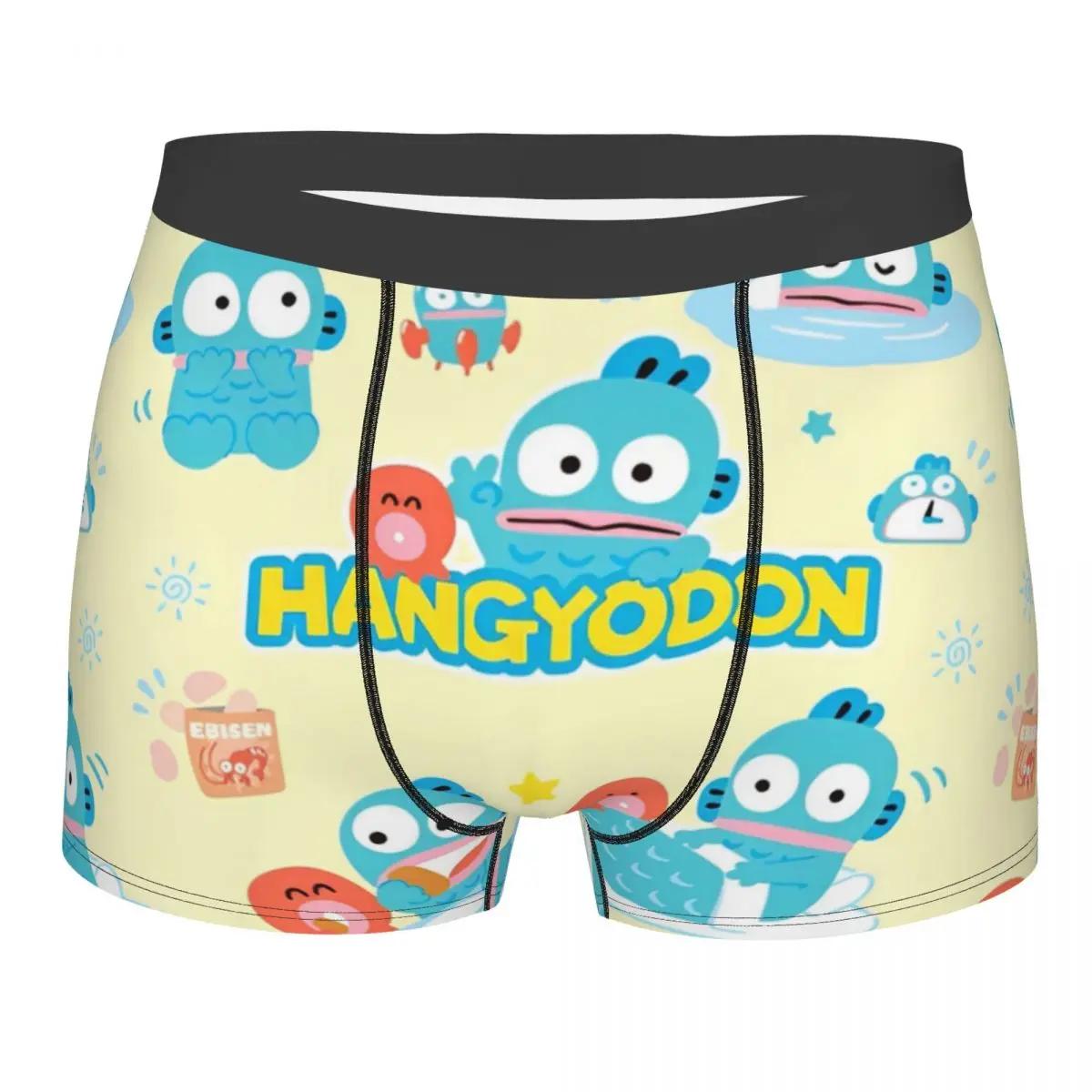 Men's Hangyodon Cute Cartoon Boxer Shorts Panties Mid Waist Underwear Homme Funny Plus Size Long Underpants
Men's Hangyodon Cute Cartoon Boxer Shorts Panties Mid Waist Underwear Homme Funny Plus Size Long Underpants
