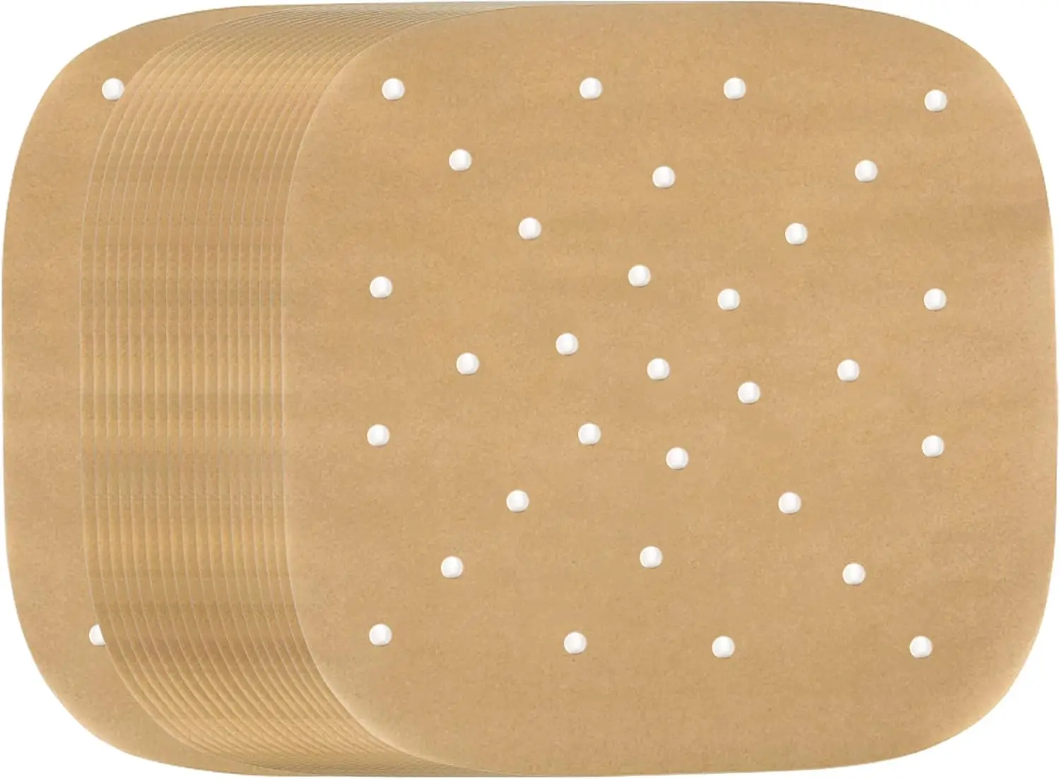200 Pack Square Air Fryer Parchment Liners 9.5 Inch Unbleached Paper Sheets for Baking Steaming
200 Pack Square Air Fryer Parchment Liners 9.5 Inch Unbleached Paper Sheets for Baking Steaming