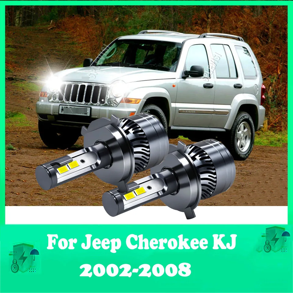 2 шт. H4 светодиодные лампы для фар 180 Вт 18000LM Canbus автомобильный свет для Jeep Cherokee KJ 2002 2003 2004 2005 2006 2007 2008
2 шт. H4 светодиодные лампы для фар 180 Вт 18000LM Canbus автомобильный свет для Jeep Cherokee KJ 2002 2003 2004 2005 2006 2007 2008