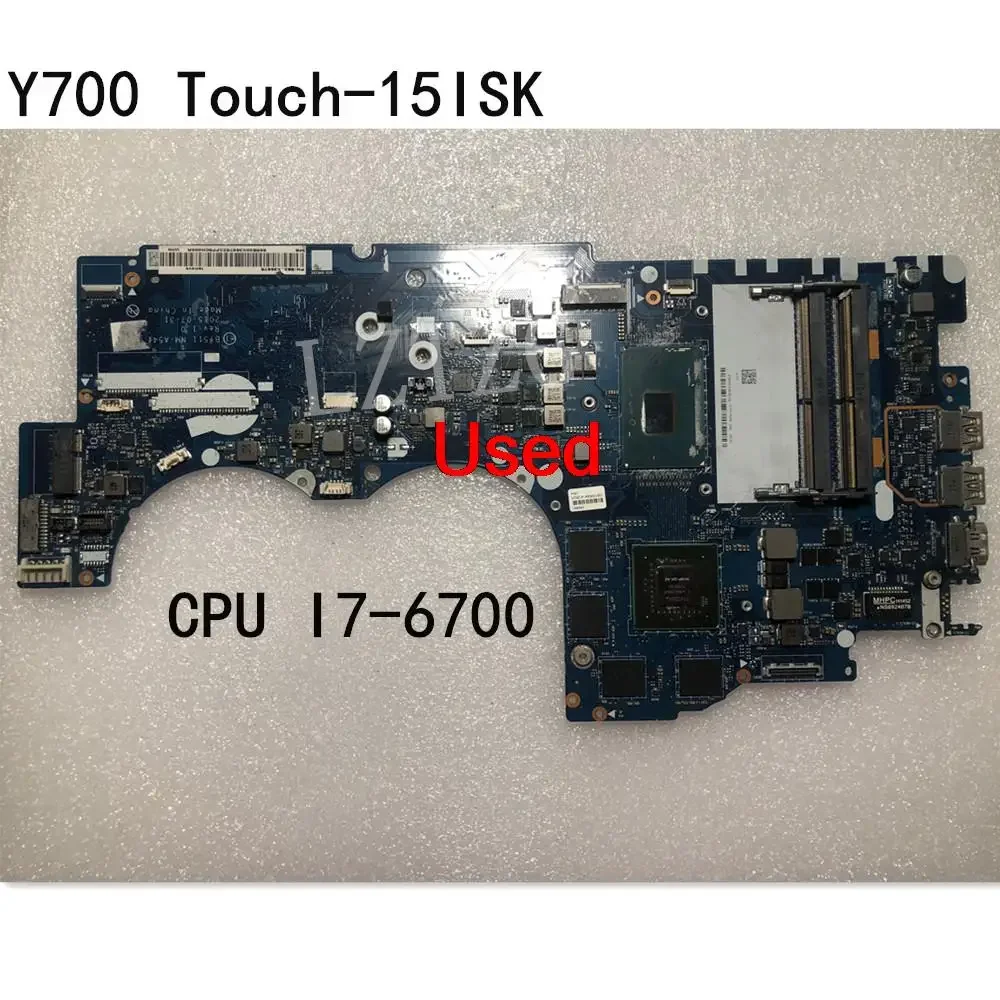 Используется для Lenovo Ideapad Y700 Touch-15ISK, материнская плата для ноутбука, процессор I7-6700HQ SWG 2G FRU 5B20K38975 5B20L80383 5B20K38976
Используется для Lenovo Ideapad Y700 Touch-15ISK, материнская плата для ноутбука, процессор I7-6700HQ SWG 2G FRU 5B20K38975 5B20L80383 5B20K38976