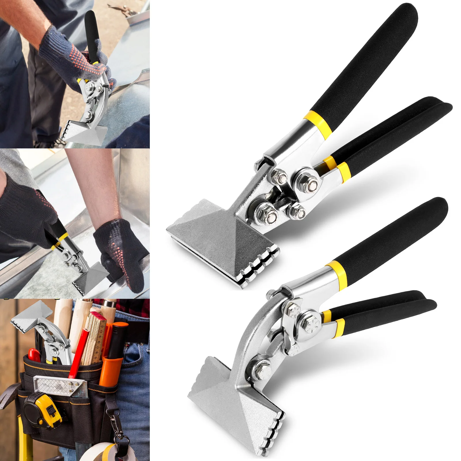 Sheet Metal Bender 3inch Alloy Steel Sheet Metal Hand Seamer Portable Straight Jaw Metal Bending Tool for Sheet Metal
Sheet Metal Bender 3inch Alloy Steel Sheet Metal Hand Seamer Portable Straight Jaw Metal Bending Tool for Sheet Metal