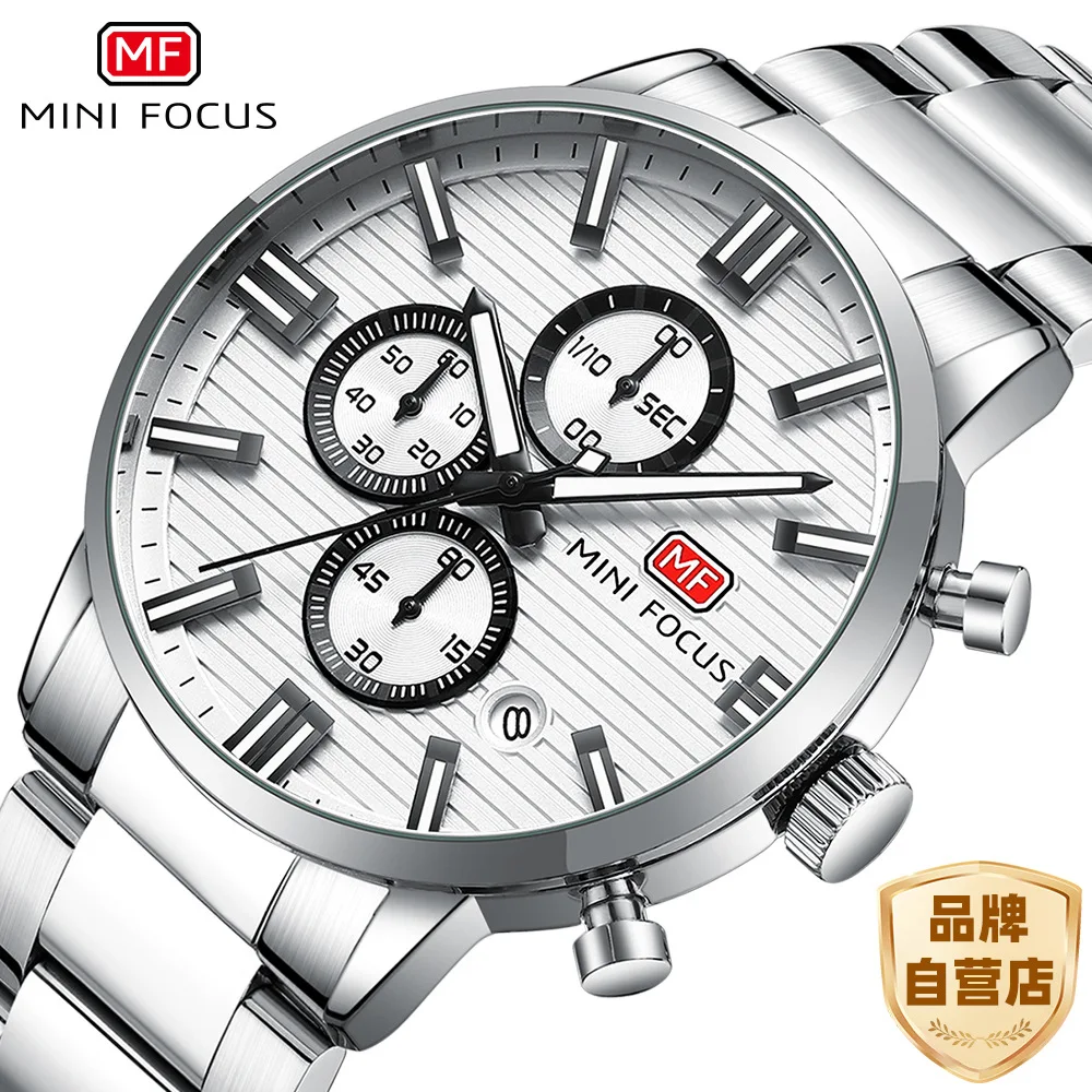 MINI FOCUS brand watch,* fashionable and casual men's watch, large dial, waterproof quartz watch, steel belt men's watch
MINI FOCUS brand watch,* fashionable and casual men's watch, large dial, waterproof quartz watch, steel belt men's watch
