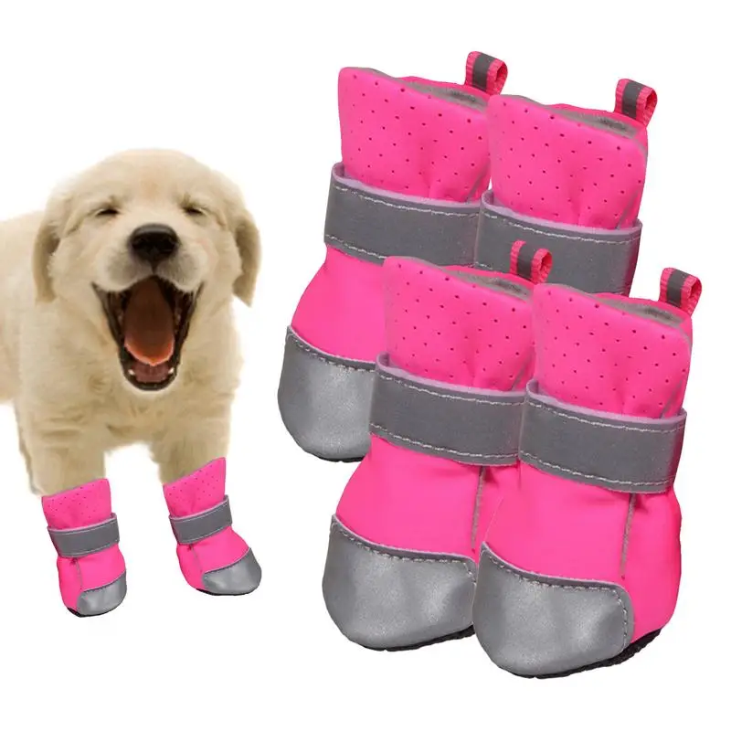 Dog Paw Protector Boots 4pcs Breathable Indoor Large Dog Shoes Anti-Slip Lightweight Dogs Boots For Adjustable Tightness
Dog Paw Protector Boots 4pcs Breathable Indoor Large Dog Shoes Anti-Slip Lightweight Dogs Boots For Adjustable Tightness