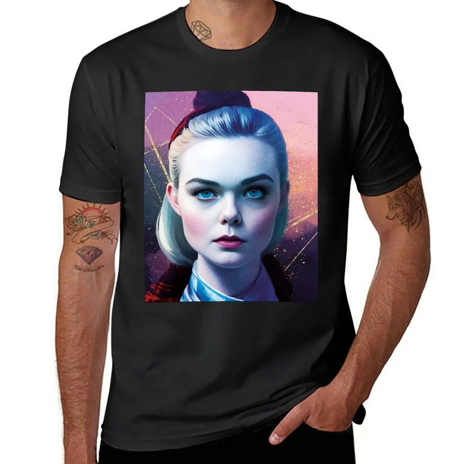 elle fanning T-Shirt man t shirt blanks basketball graphic tees plain black t shirts men
elle fanning T-Shirt man t shirt blanks basketball graphic tees plain black t shirts men
