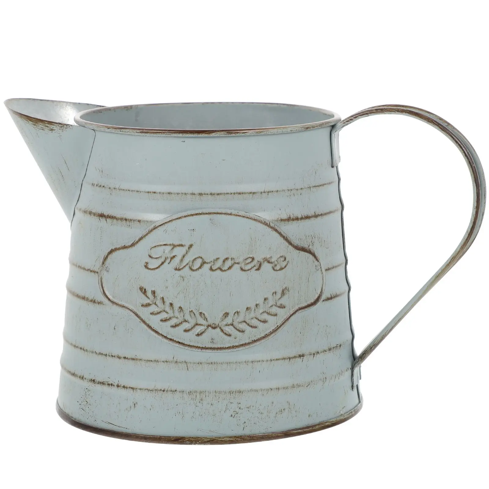 Retro Tin Flower Pot Vintage Home Decor Metal Jug for Arrangement Potted Plant Flowerpot Iron Decorative Jugs Flowers Baby
Retro Tin Flower Pot Vintage Home Decor Metal Jug for Arrangement Potted Plant Flowerpot Iron Decorative Jugs Flowers Baby