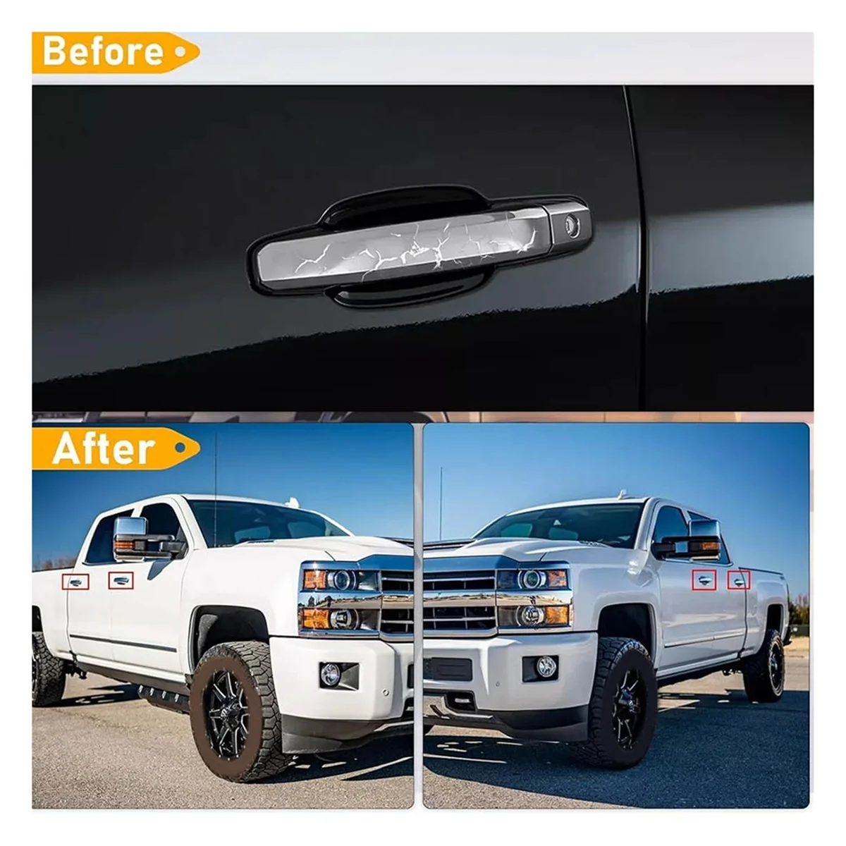 Инновационная внешняя дверная ручка для Chevrolet Silverado 1500 2014-2017, новинка 
Инновационная внешняя дверная ручка для Chevrolet Silverado 1500 2014-2017, новинка