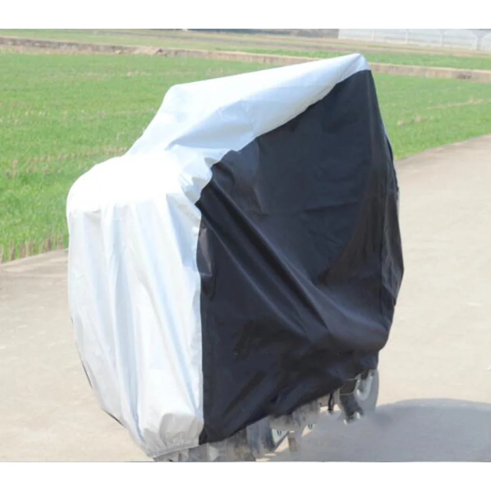 Double Cycle Waterproof Bicycle Cover Bike Dust Proof Outdoor Protector For Bicycles Elastic Ends Plastic Clips Cycling Gear
Double Cycle Waterproof Bicycle Cover Bike Dust Proof Outdoor Protector For Bicycles Elastic Ends Plastic Clips Cycling Gear