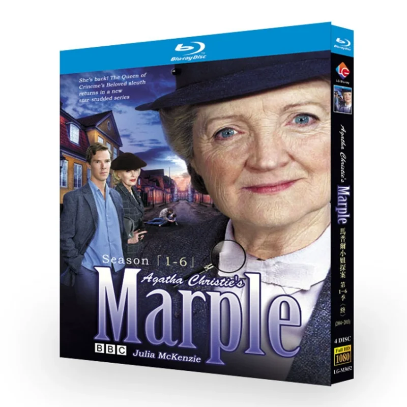 Agatha Christie's Marple Season 1-6 Blu-ray Disc
Agatha Christie's Marple Season 1-6 Blu-ray Disc