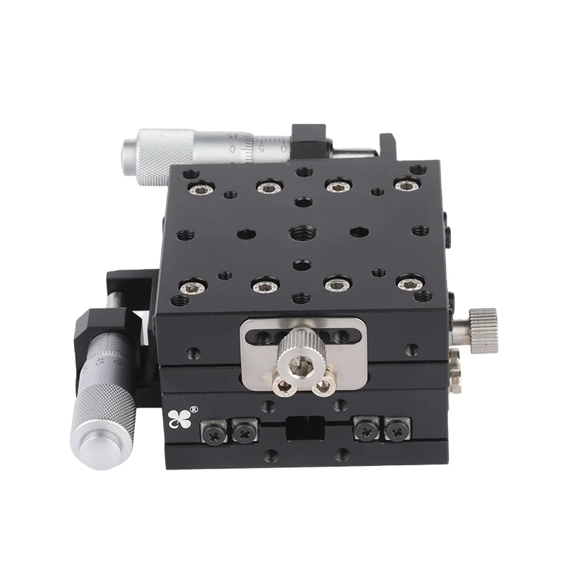 40 * 40Mm Stroke 13mm XY Axis Displacement Platform Manual Microscope Linear Table
40 * 40Mm Stroke 13mm XY Axis Displacement Platform Manual Microscope Linear Table