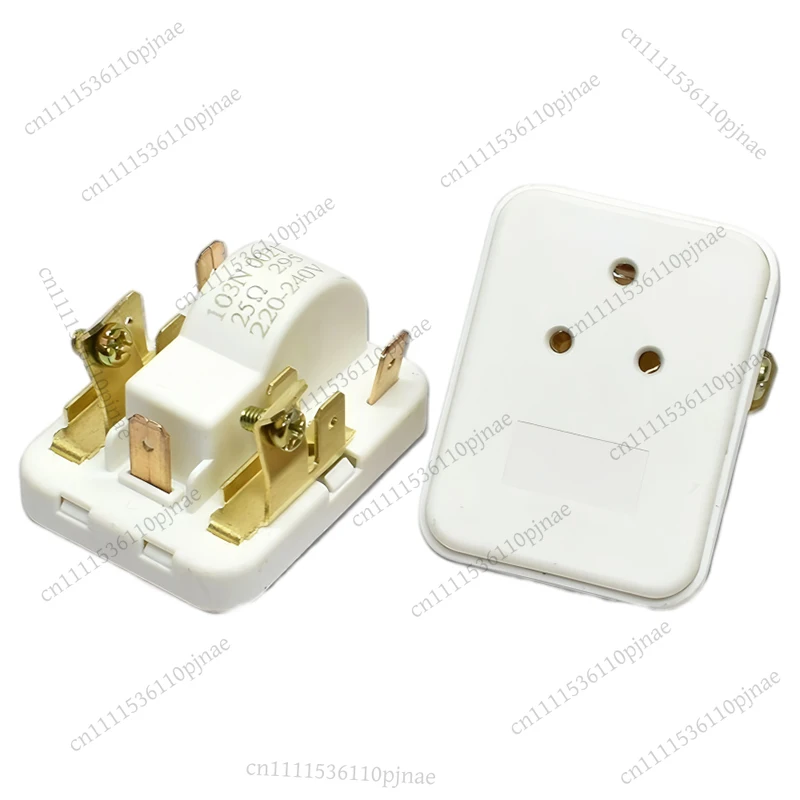 5Pcs 103N0021 Refrigerator Freezer Compressor PTC Starter Relay 25Ω 220-240V Replacement Parts
5Pcs 103N0021 Refrigerator Freezer Compressor PTC Starter Relay 25Ω 220-240V Replacement Parts