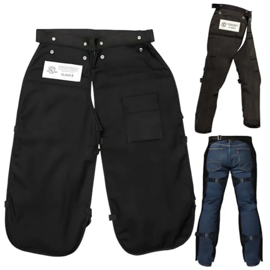 MGP SUPPLY Apron Style Chainsaw Chaps with Pocket and Adjustable Waist Lightweight Class B Protective Safety Equipment
MGP SUPPLY Apron Style Chainsaw Chaps with Pocket and Adjustable Waist Lightweight Class B Protective Safety Equipment
