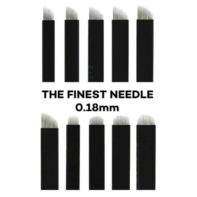 50pcs True 0.18mm Black Tebori Tattoo Needles U Pin Bevel Eyebrow Tattoo Needles Suitable for Dermografo Micropigmentacion
50pcs True 0.18mm Black Tebori Tattoo Needles U Pin Bevel Eyebrow Tattoo Needles Suitable for Dermografo Micropigmentacion