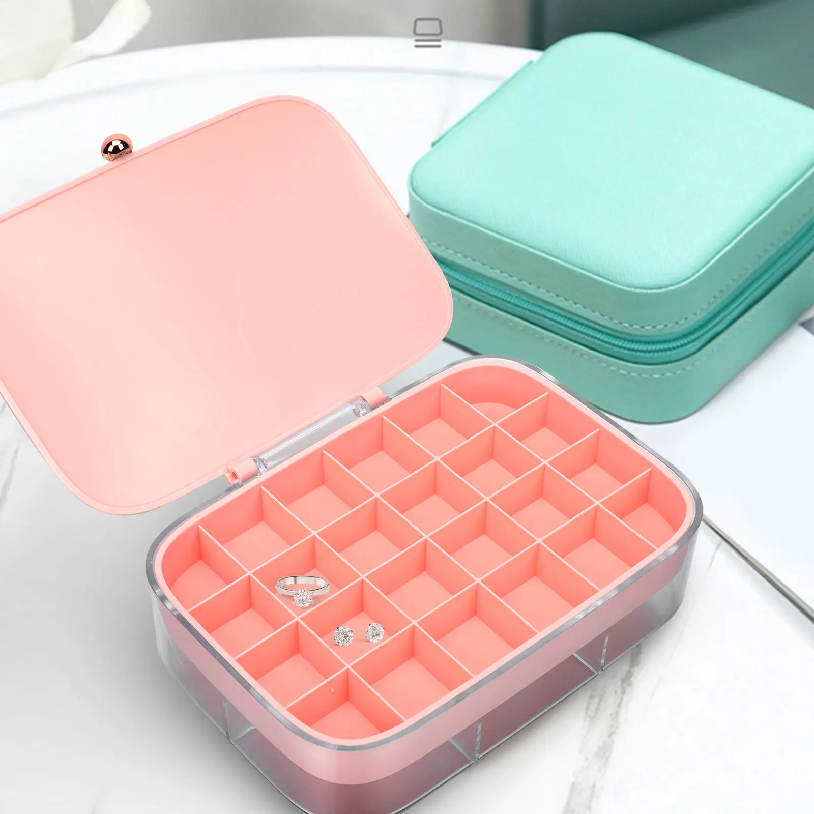 1Pcs Multi-Layer Jewelry Organizer Stylish Jewelry Storage Box for Bracelet Ring Earring Collection Display Case Container
1Pcs Multi-Layer Jewelry Organizer Stylish Jewelry Storage Box for Bracelet Ring Earring Collection Display Case Container