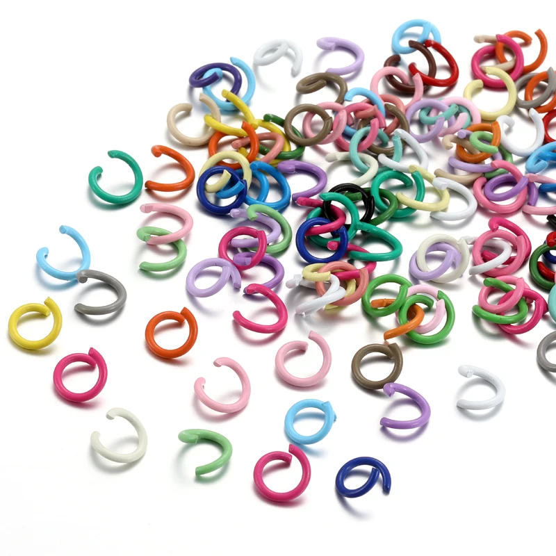 100pcs/lot 1.2x8mm Colorful Metal DIY Jewelry Findings Open Single Loops Jump Rings & Split Ring for jewelry making V164
100pcs/lot 1.2x8mm Colorful Metal DIY Jewelry Findings Open Single Loops Jump Rings & Split Ring for jewelry making V164