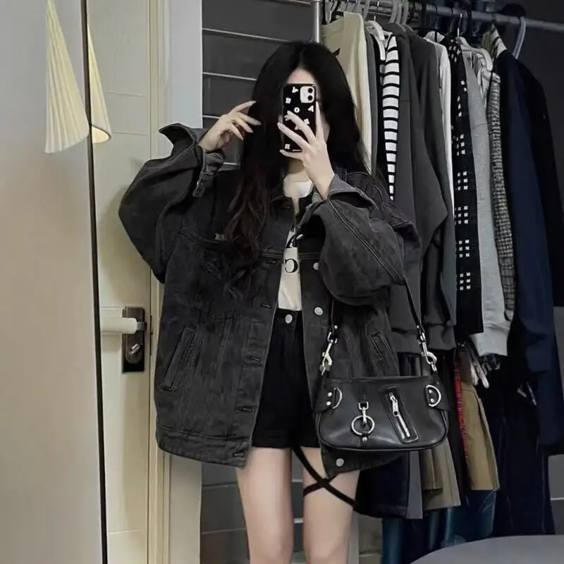 Горячая новинка 2026: Весенняя женская джинсовая куртка в корейском стиле, ретро-мода, свободный крой, повседневный универсальный трендовый топ
Горячая новинка 2026: Весенняя женская джинсовая куртка в корейском стиле, ретро-мода, свободный крой, повседневный универсальный трендовый топ