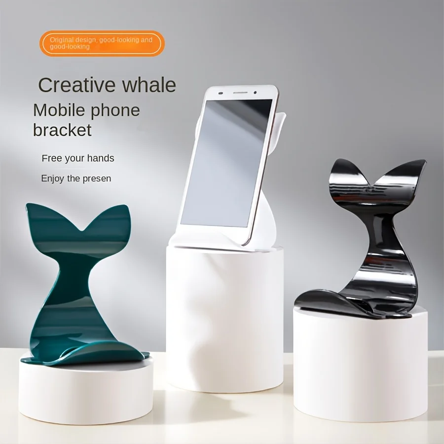 Creative Whale Acrylic Phone Stand, Desktop Holder for Tablet & Computer, Cute Cartoon Stand for Watching Videos on Phone
Creative Whale Acrylic Phone Stand, Desktop Holder for Tablet & Computer, Cute Cartoon Stand for Watching Videos on Phone