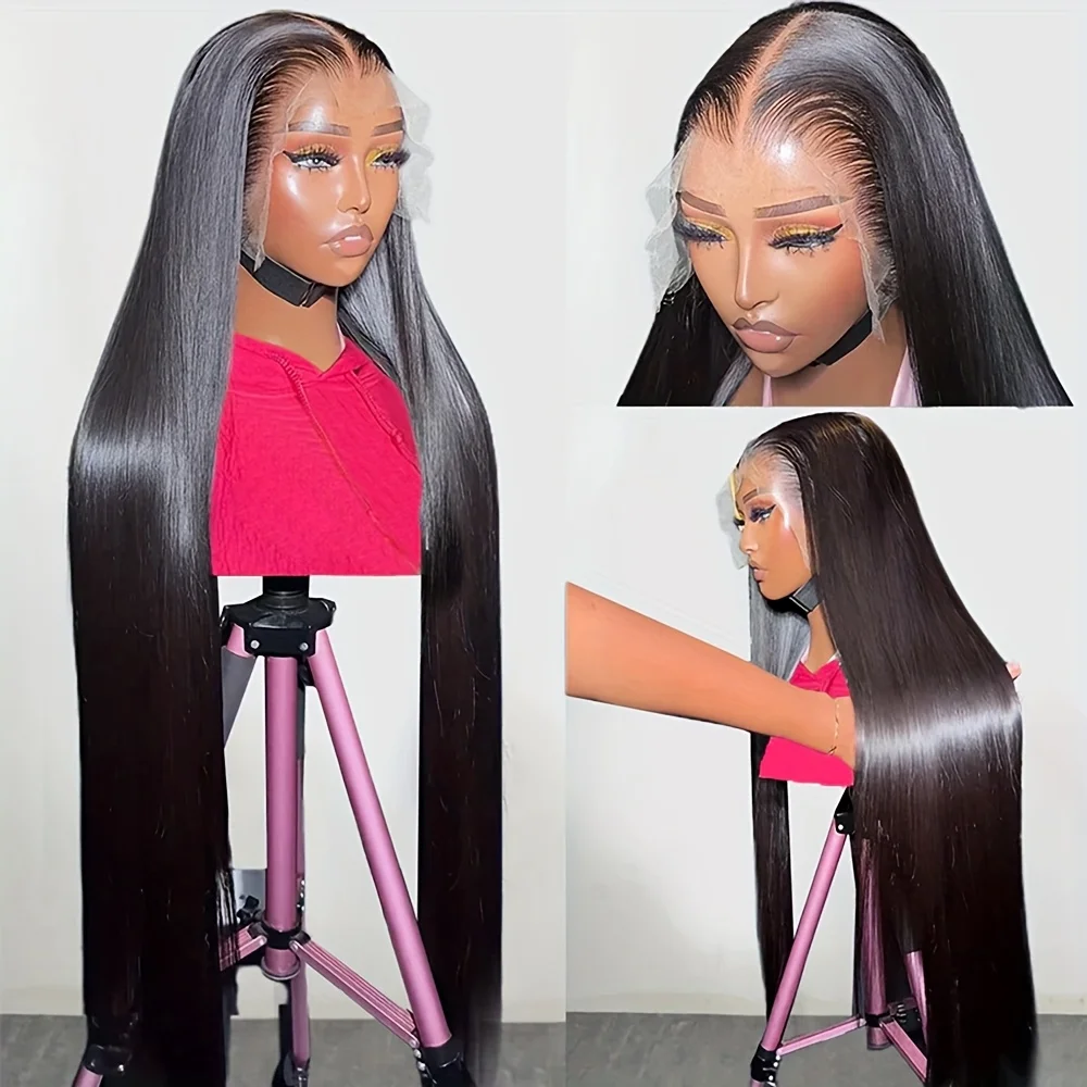250% Density Straight Lace Front Wigs Human Hair 13X4 HD Lace Frontal Wig Brazilian Human Hair Wig Natural Swiss Full Edges Lace
250% Density Straight Lace Front Wigs Human Hair 13X4 HD Lace Frontal Wig Brazilian Human Hair Wig Natural Swiss Full Edges Lace