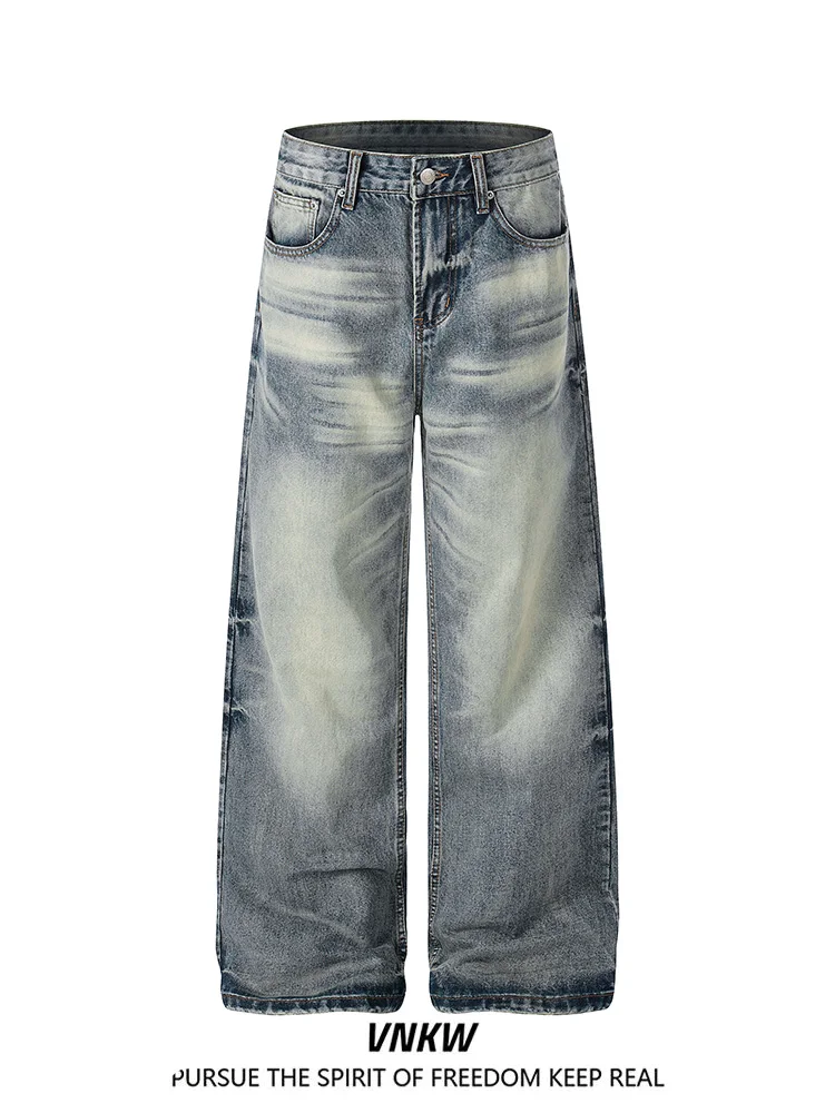 Retro American Cleanfit Explosive Straight Leg Jeans Loose Wide Leg Men Women Commuter Long Pants Casual Sle
Retro American Cleanfit Explosive Straight Leg Jeans Loose Wide Leg Men Women Commuter Long Pants Casual Sle