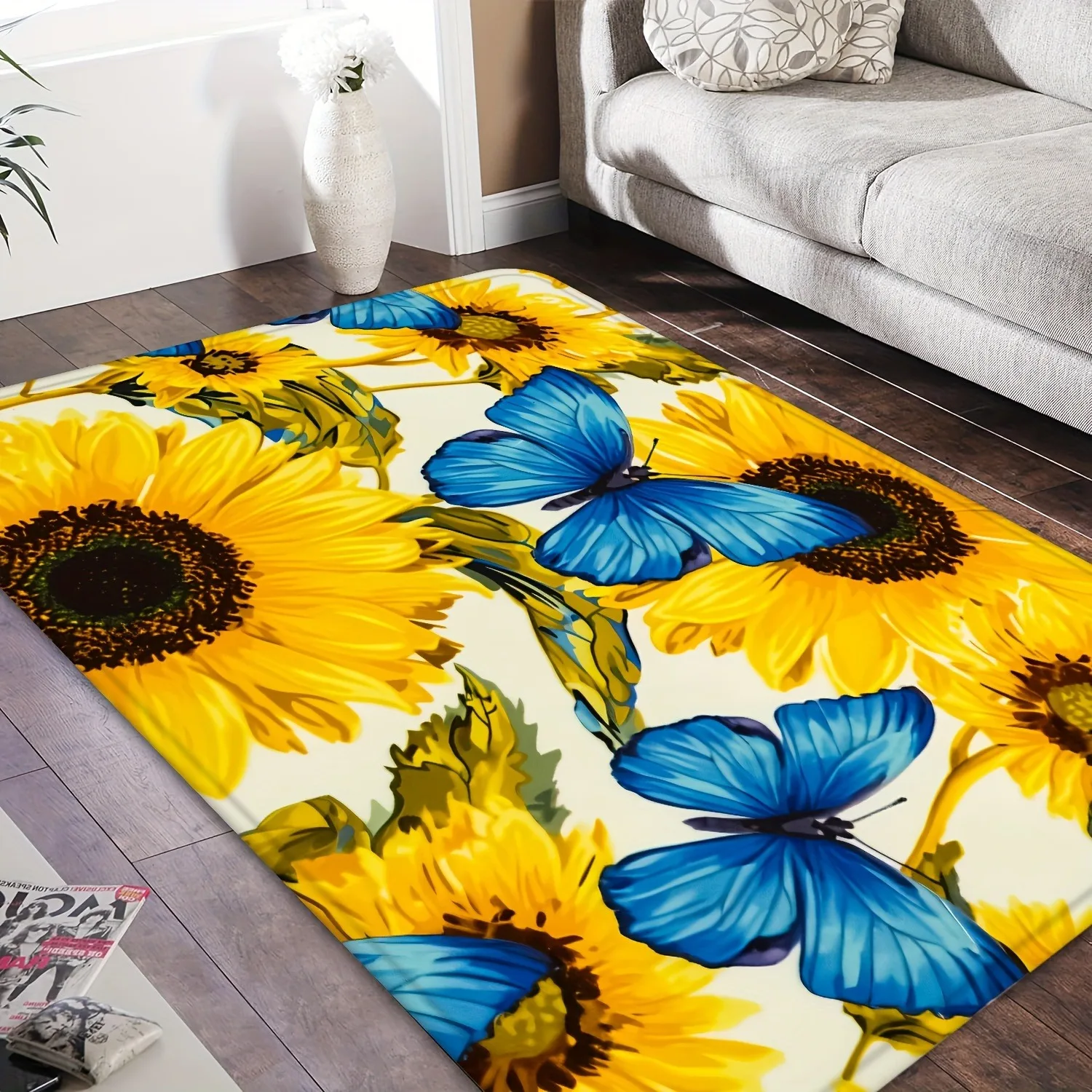 1PC Sunflower Pattern Kitchen Rugs Non-Slip Home Door Mats Pop design Bathroom Rug Bath Mat Carpet for Home Sink Laundry Decor
1PC Sunflower Pattern Kitchen Rugs Non-Slip Home Door Mats Pop design Bathroom Rug Bath Mat Carpet for Home Sink Laundry Decor