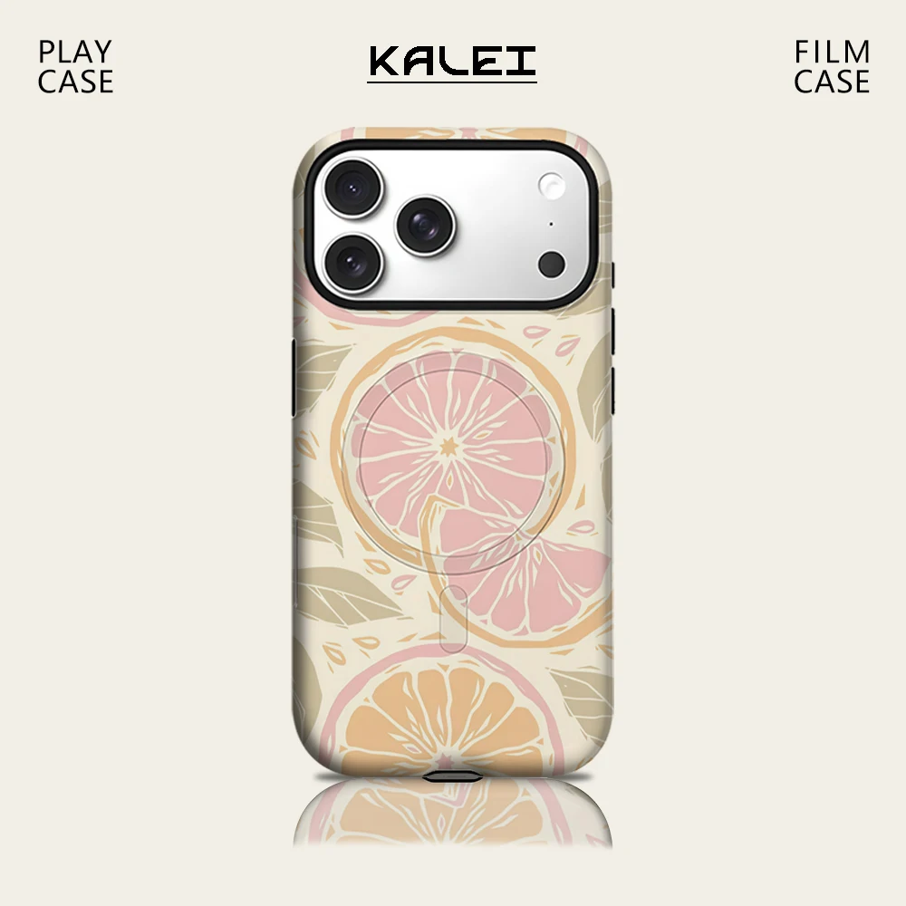 Pink Orange Fruit Phone Case for IPhone 17 16 15 14 13 Pro Max Plus for Magnetic Single Double-layer Tough Case
Pink Orange Fruit Phone Case for IPhone 17 16 15 14 13 Pro Max Plus for Magnetic Single Double-layer Tough Case