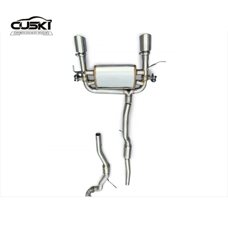 Настраиваемая выхлопная труба из нержавеющей стали для Audi TT MK1 1.8T 1998-2006, передняя труба с высоким расходом
Настраиваемая выхлопная труба из нержавеющей стали для Audi TT MK1 1.8T 1998-2006, передняя труба с высоким расходом