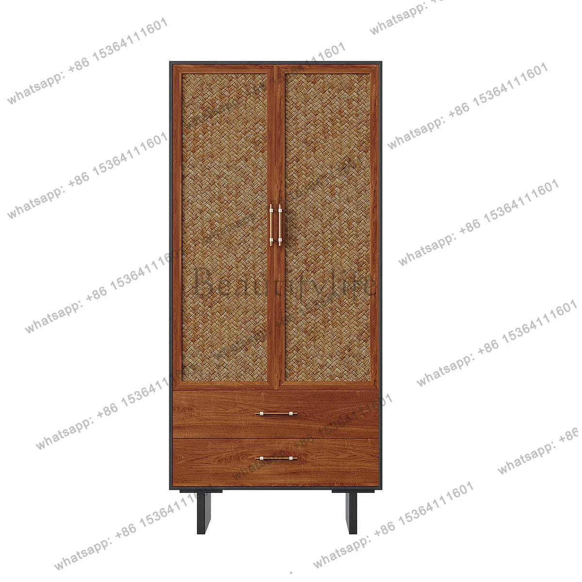 Medieval solid wood rattan wardrobe storage wabi-sandy retro cabinet
Medieval solid wood rattan wardrobe storage wabi-sandy retro cabinet