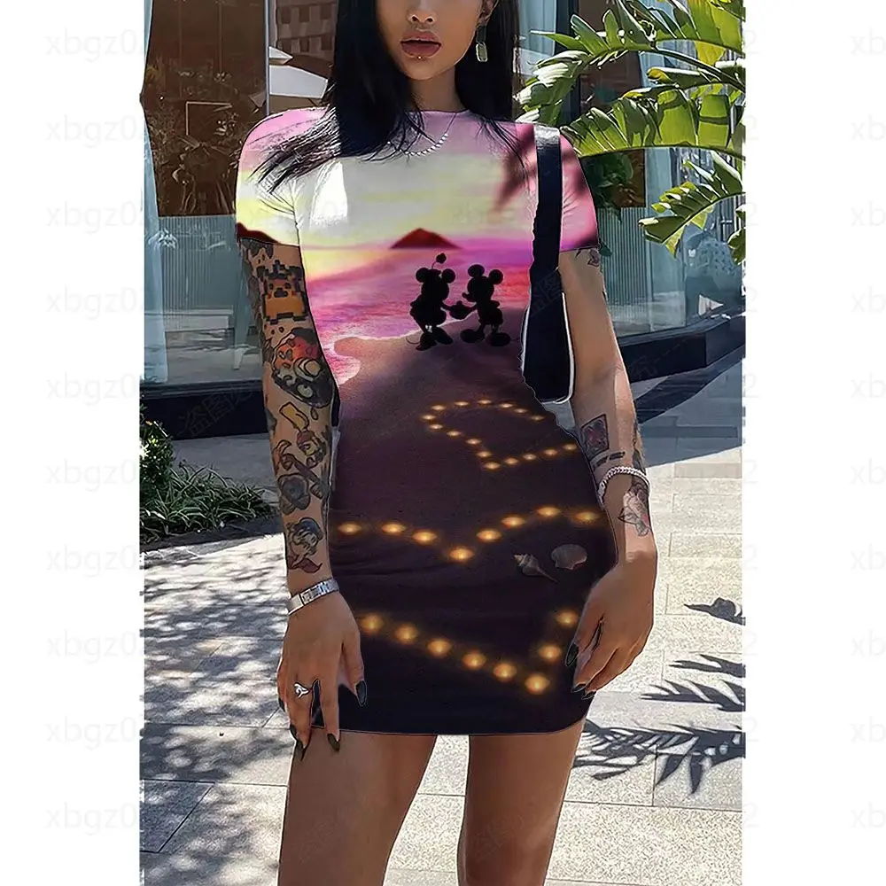 Disney Tight Top Women's Summer Dress Elegant Dresses for Women 2022 Y2k Cartoon Slim Fit Minnie Mouse Fashion Casual Sexy Woman
Disney Tight Top Women's Summer Dress Elegant Dresses for Women 2022 Y2k Cartoon Slim Fit Minnie Mouse Fashion Casual Sexy Woman