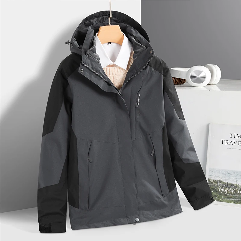 Mens Warm Winter Waterproof Parkas High Quality Fashion Male Thicken Men Windproof Parkas Winter Two-pieces Sets 3 in 1 Parka
Mens Warm Winter Waterproof Parkas High Quality Fashion Male Thicken Men Windproof Parkas Winter Two-pieces Sets 3 in 1 Parka