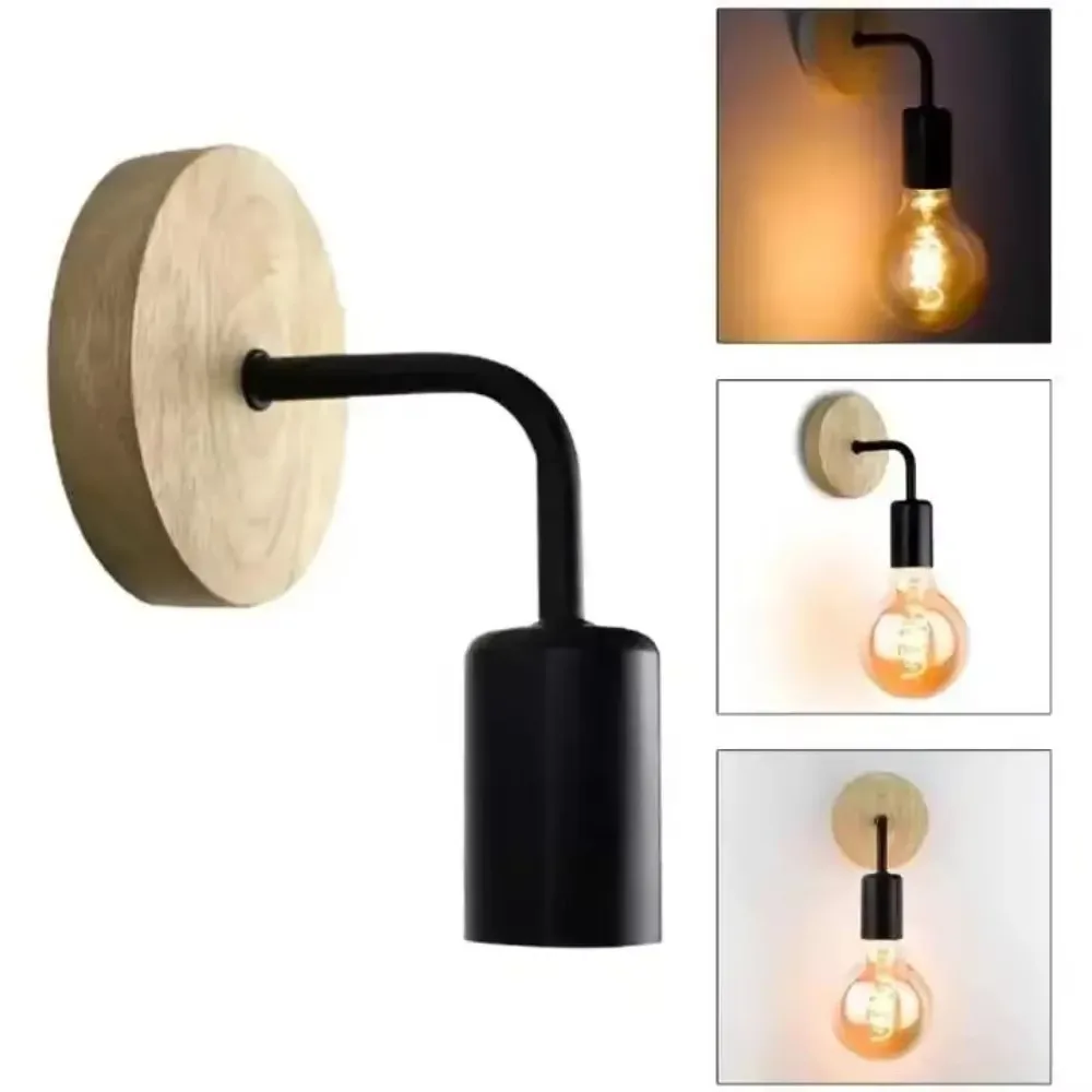 JOYINLED Wall Lamp E27 Base Nordic Wood Vintage Indoor Home Decor Lighting Bedroom Dining Table Fixtures Living Room Wall Lamps
JOYINLED Wall Lamp E27 Base Nordic Wood Vintage Indoor Home Decor Lighting Bedroom Dining Table Fixtures Living Room Wall Lamps